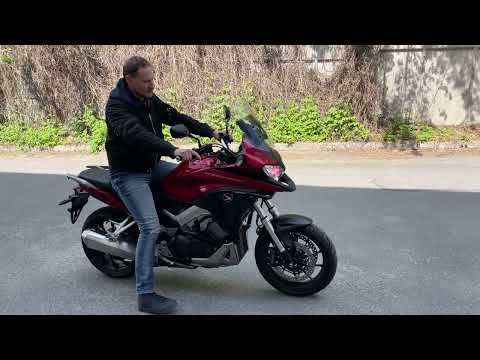 Видео: Осмотр, наши впечатления Honda VFR800X Crossrunner пробег 9628 км