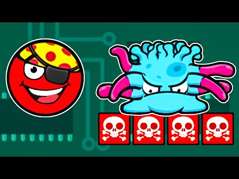 Видео: Несносный КРАСНЫЙ ШАР. Затерянный остров. Серия 5. Портал 1. МУЛЬТИК Red Ball на Игрули TV