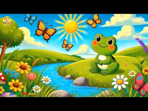 Видео: 🎵 МИЛЫЙ ЛЯГУШОНОК! Новая детская песенка! 2025
