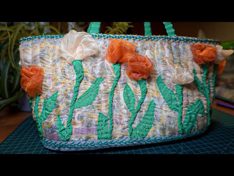 Видео: Удивительная трансформация лоскутной заготовки #DIY #лоскутноешитье #арттекстиль