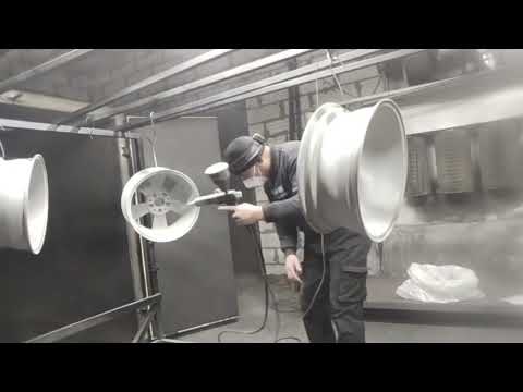 Видео: Реставрация автомобильных дисков