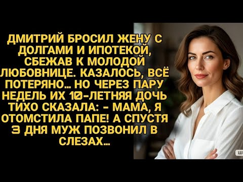 Видео: Дочь прошептала: «Я отомстила папе»… Спустя 3 дня он звонил в слезах...