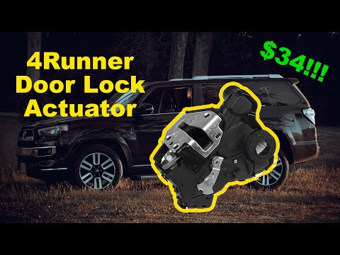 Видео: Отремонтируйте привод дверного замка 4Runner менее чем за 30 минут!