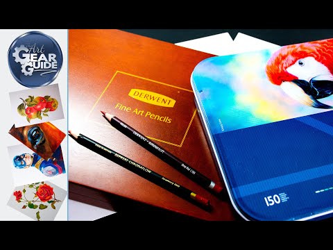 Видео: Сравнение Derwent Chromaflow и Coloursoft, Derwent ColourSoft против Derwent Chromaflow