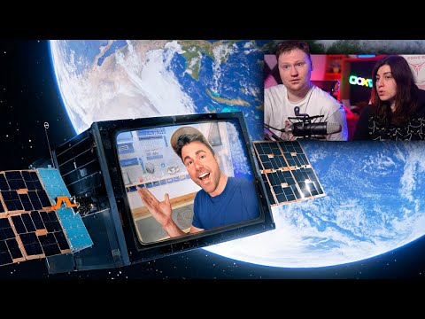 Видео: Первое в Мире Селфи из Космоса! (ТЫ тоже можешь сделать такое!) | РЕАКЦИЯ на Mark Rober
