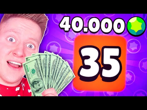 Видео: ЗАДОНАТИЛ 200.000 РУБЛЕЙ В BRAWL STARS! (40.000 Гемов)