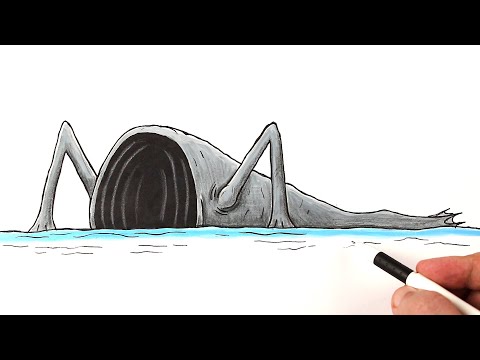 Видео: Как нарисовать Пожиратель Морей полностью