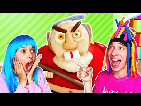 Видео: КИТАЙКА И ПОБЕГ ОТ ЗЛОГО ДЕДА С СЕСТРОЙ В ROBLOX!