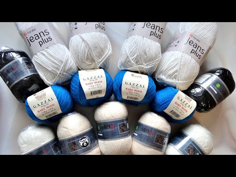 Видео: Распаковка посылки с пряжей🤗🧶 Будет много интересных проектов!