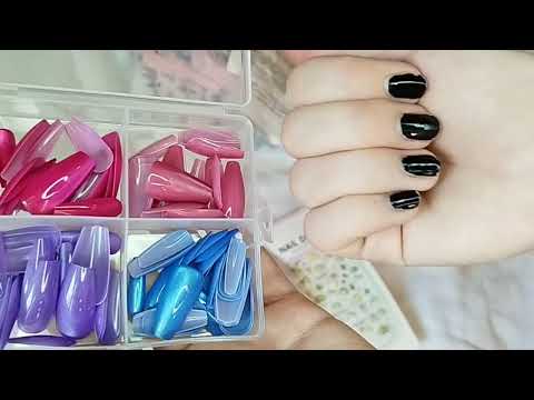 Видео: РАСПАКОВКА! Китайские предметы для маникюра.😁 Накладные ногти👍💅