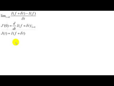 Видео: Основы вариационного исчисления | разговоры о вариационной производной | 3