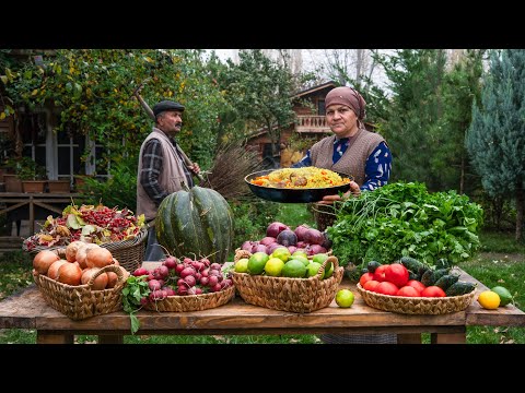 Видео: СЕБЗИ-ПЛОВ — РИС С БАРАНИНОЙ И СВЕЖЕЙ ЗЕЛЕНЬЮ ИЗ ДЕРЕВЕНСКОЙ КУХНИ 🌾🔥