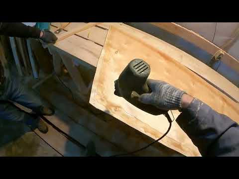 Видео: Дори Скиф Каролина обшивка корпуса продолжение.