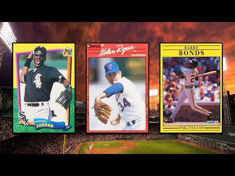 Видео: 50 самых продаваемых бейсбольных карточек эпохи Junk Wax!