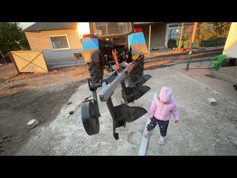 Видео: Розпаковка Нового Плуга. VINMET 3*30