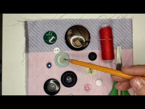 Видео: Пришивання ґудзиків на 2 дірочки