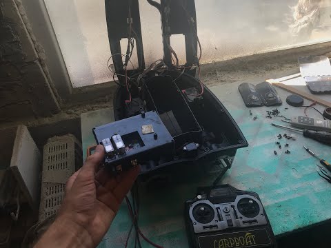 Видео: Эконом вариант ремонта платы управления корабликом Карпбоат - interplastics - Павел Кеба