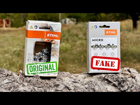 Видео: КАК ОТЛИЧИТЬ ОРИГИНАЛЬНУЮ ЦЕПЬ STIHL ОТ ПОДДЕЛКИ?