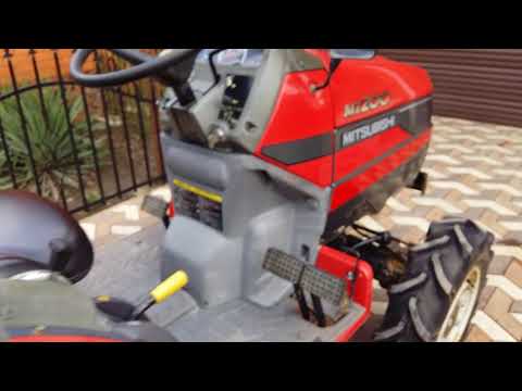 Видео: Видеообзор японского трактора Mitsubishi MT 200.