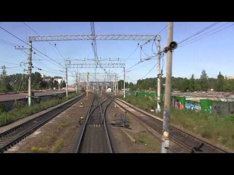Видео: Манушкино - Колпино (Октябрьская ж\д, РЖД)