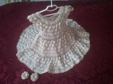 Видео: Платье Барокко / How crochet a dress