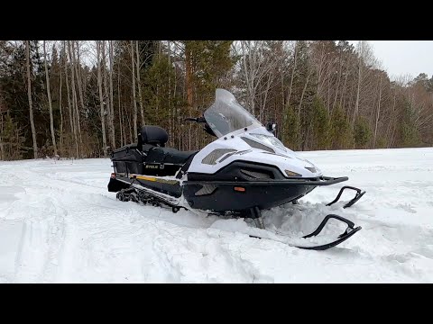 Видео: Обзор снегохода Стелс Ставр. Отзывы реального владельца.