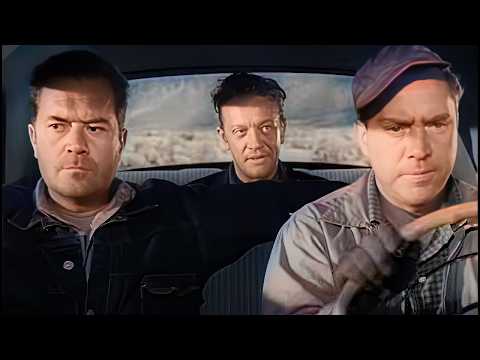 Видео: «Попутчик» (фильм-нуар, 1953) Режиссер: Ида Лупино (ч/б + раскрашено)