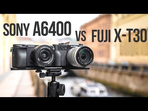 Видео: Sony A6400 против Fujifilm X-T30. Тест-сравнение