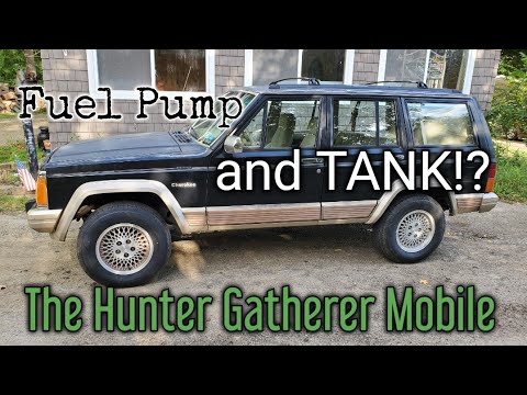 Видео: Замена топливного насоса и бака в Jeep Cherokee 1993 года