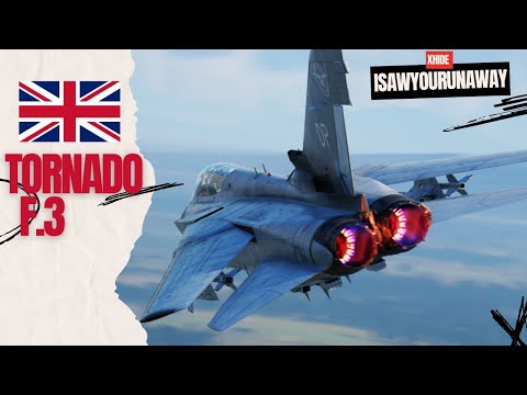 Видео: Tornado F.3 - непопулярный, но крайне эффективный самолёт в #warthunder