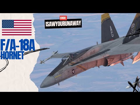 Видео: F/A-18A Hornet - самый лучший из "шершней" в #warthunder