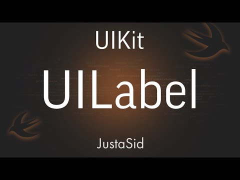 Видео: #1 UILabel. уроки UIKit