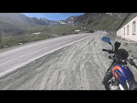 Видео: Одиночный дальняк из Красноярска на Памир на Bajaj Boxer 150 X. Часть 7.1. Седьмой день в пути.
