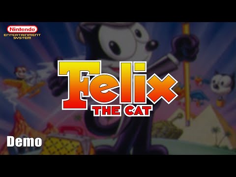 Видео: Давайте поиграем в Феликса Кота | Демо | Nintendo Entertainment System - NR