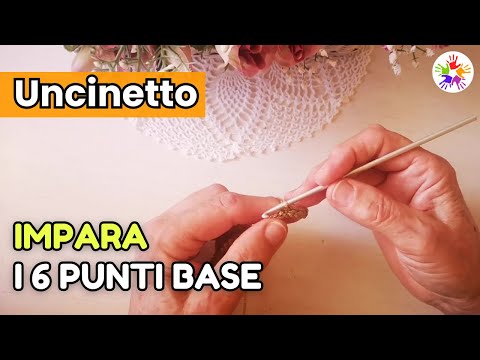 Видео: 6 основных приёмов вязания крючком 🧶 Учебник для начинающих