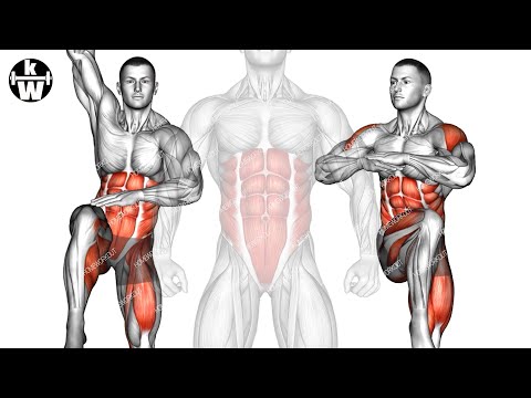 Видео: Стоячая тренировка для мышц живота! Быстрее всех получите пресс.