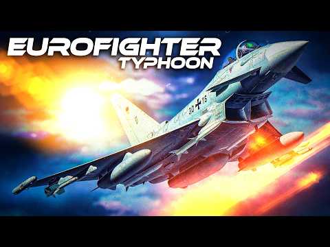 Видео: EF-2000 Eurofighter Typhoon против всего | Цифровой боевой симулятор | DCS |