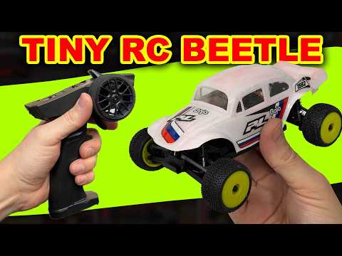 Видео: Tiny LOSI RC Beetle - Бесщеточная МОЩНОСТЬ!!