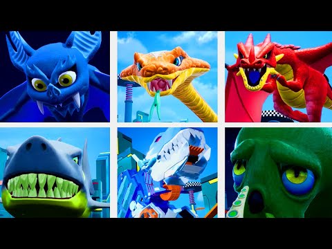 Видео: Hot Wheels Let's Race: Максимальная скорость. Все битвы с боссами