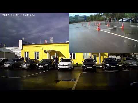 Видео: ЭКЗАМЕН НА АВТОДРОМЕ( сдача площадки, двое сдали, одна нет)