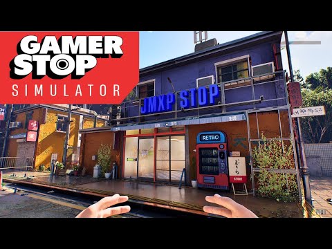 Видео: Gamer Stop Simulator | Первый взгляд