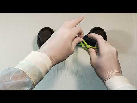 Видео: Простая петля. Передний способ с подачей нити 2 пальцем