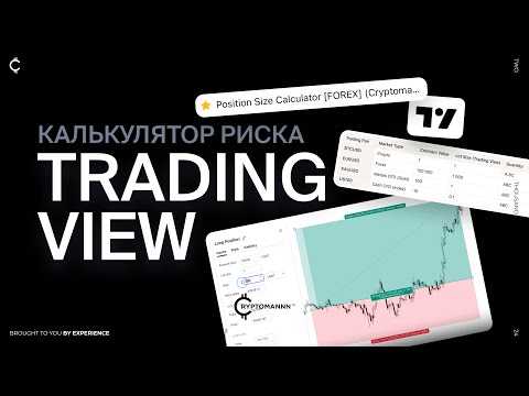 Видео: Как рассчитать размер позиции и риск на сделку в TradingView