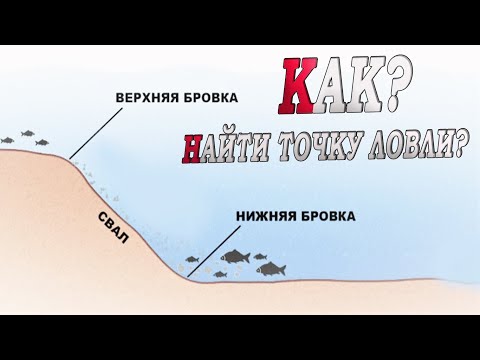 Видео: КАК НАЙТИ ТОЧКУ ЛОВЛИ?! ПРОМЕР РЕЛЬЕФА ДНА ФИДЕРОМ! Карта глубин!