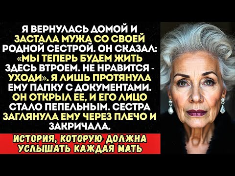 Видео: Муж изменил мне с моей сестрой и привел ее жить в наш дом. Но они не знали, что я сделала вчера.