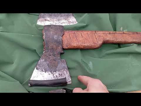 Видео: Мой лесной набор топоров.