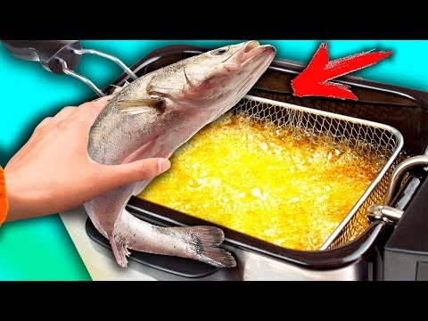 Видео: ТРЭШ ФРИТЮР из СЕЛЕДКИ и АРБУЗА.. НИКОГДА ЭТО НЕ ПРОБУЙТЕ !!!