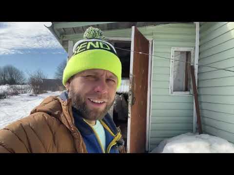 Видео: Купил дом в Карельской деревне. Первые работы и первые проблемы.