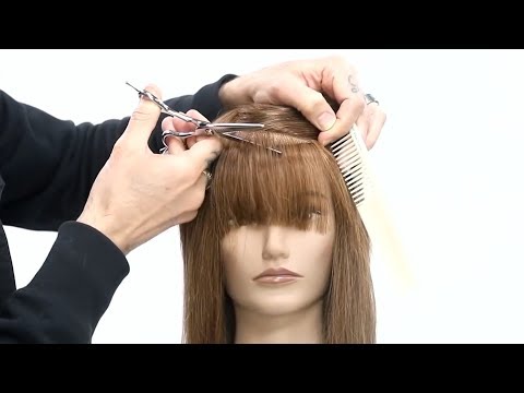 Видео: Хитрости для стрижки идеальной челки