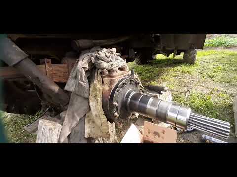 Видео: ЗИЛ-157.  Поворотный кулак. Подкачка .
